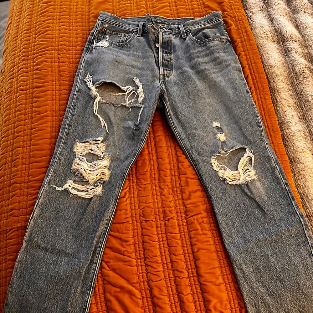 Levi’s 501s from Urban Outfitters, 32 W, 30 L